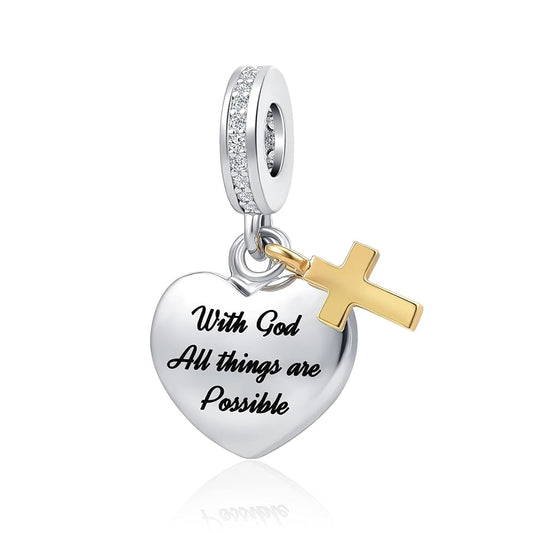 Charm "Con Dios todo es posible"