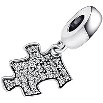 Charm Pieza de Rompecabezas Diamantada