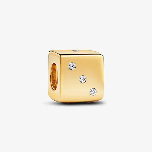 Charm Dados de la Suerte Brillantes