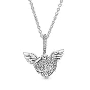 Charm Corazon Diamantado y Alas