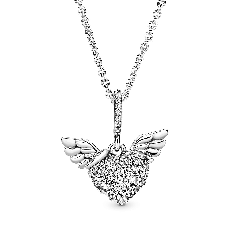 Charm Corazon Diamantado y Alas