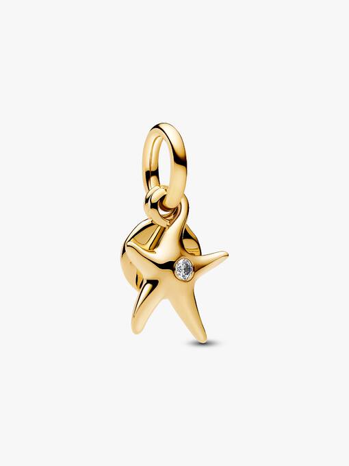 Charm Colgante Doble Estrella de Mar