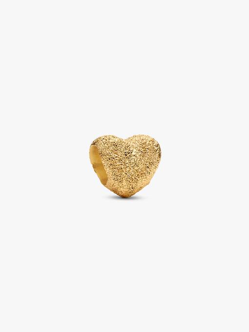 Charm Corazón con textura
