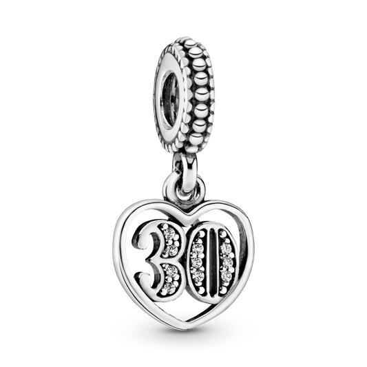 Charm Corazon 30 Brillante