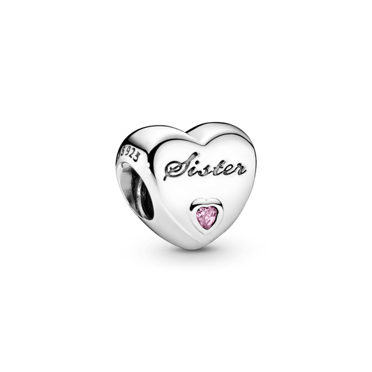 Charm Corazon "Sister"