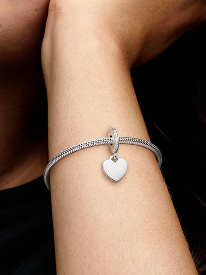 Charm Colgante Corazón Moments en plateado
