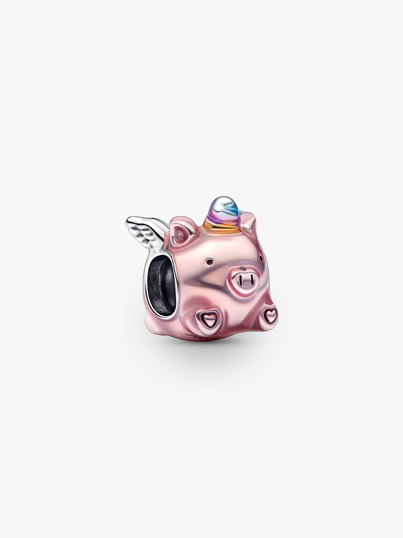 Charm Cerdo unicornio volador