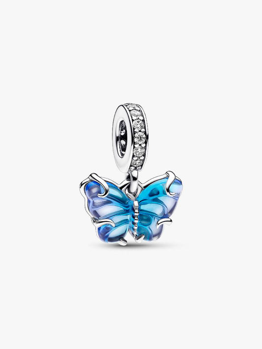 Charm Colgante Mariposa azul