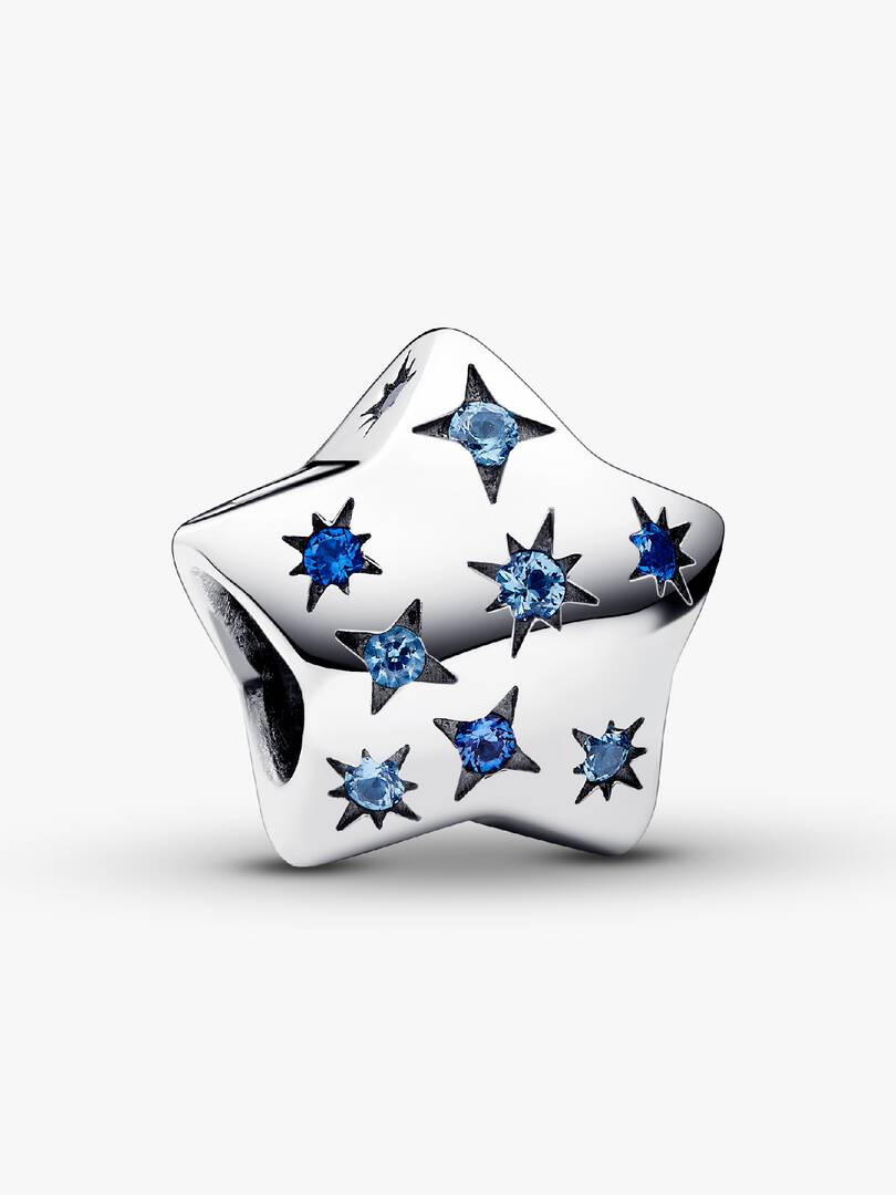 Charm Estrella Brillante Llamativa