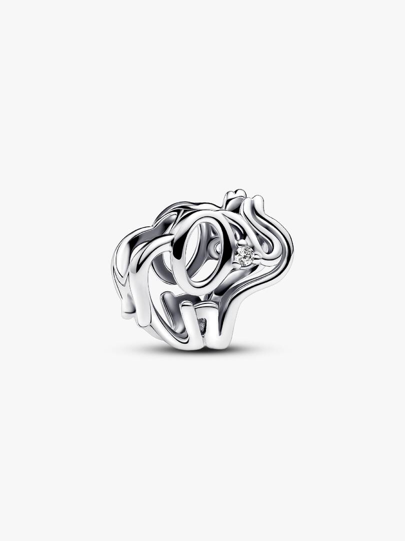 Charm Elefante Plateado