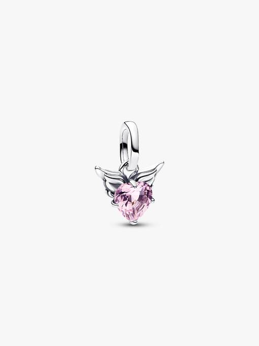 Charm Mini Colgante Corazón Alado