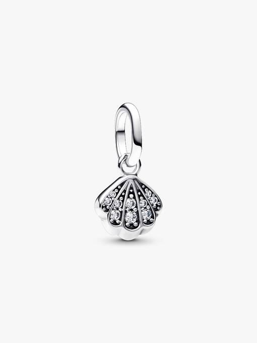 Mini charm colgante Concha reluciente