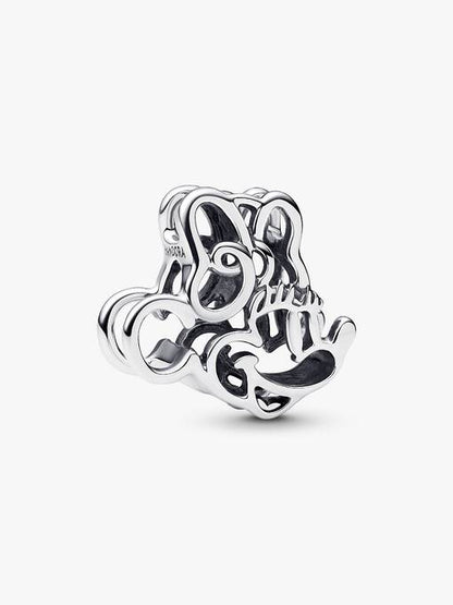 Charm Minie Plateada