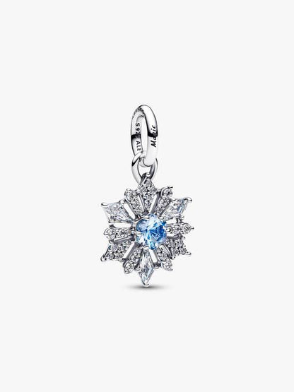 Charm colgante Copo de Nieve y Reina Ellsa de Frozzen