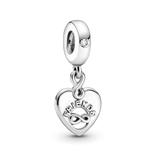 Charm Corazon e infinito "Friends"