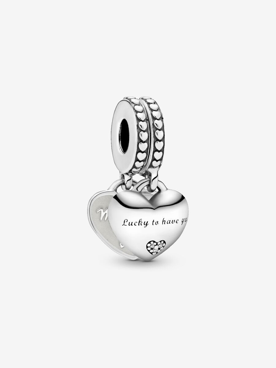 Charm Corazón "Lucky To Have You"