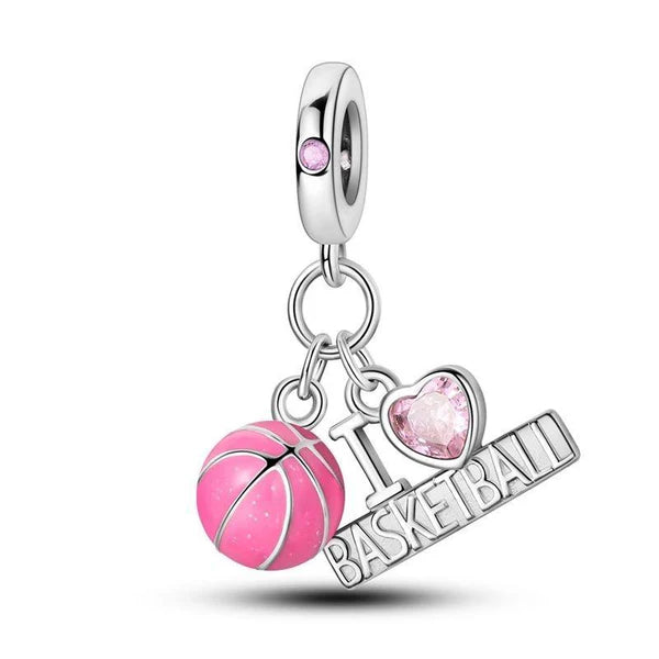 Charm " I Love Basketball"