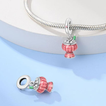 Charm Botella de Champagne en Hielos