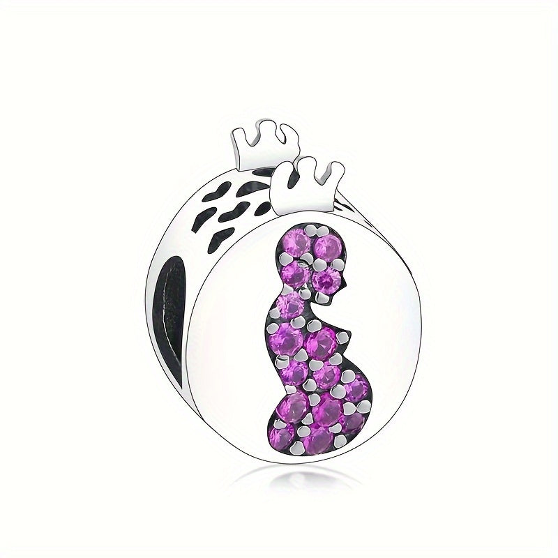 Charm Amor de Mamá Gemas Rosas