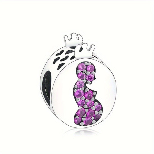 Charm Amor de Mamá Gemas Rosas