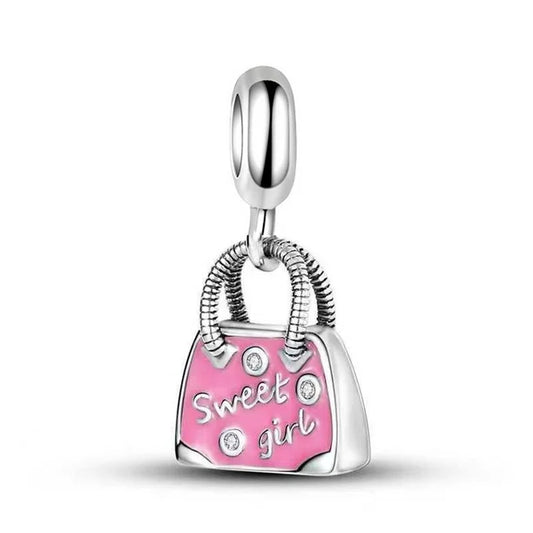 Charm Bolsa Rosa "Dulce Chica"