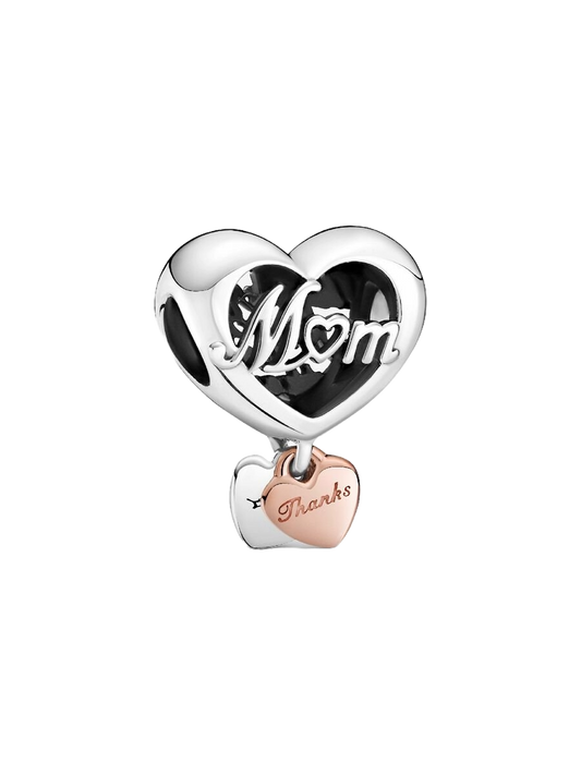 Charm Corazon "Gracias mamá"