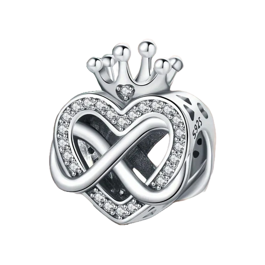 Charm Corazon Infinito de Princesa