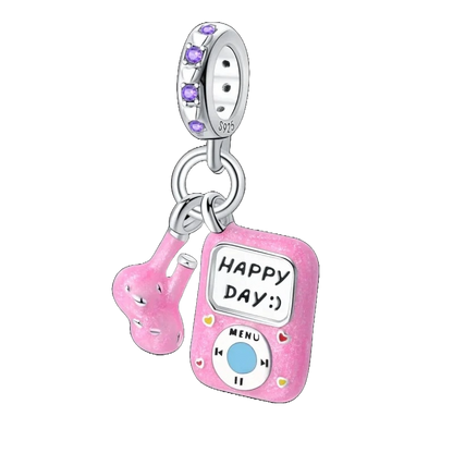 Charm Reproductor de M√∫sica "Happy Day"