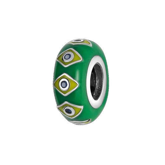 Charm Abalorio Verde que Todo lo Ve