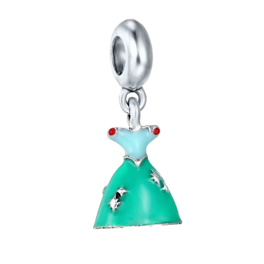 Charm Vestido de Ariel Verde