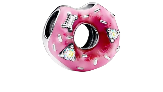 Charm Donut Rosa