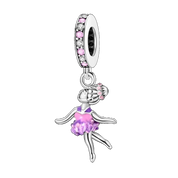 Charm Bailarina de Ballet Diamantada