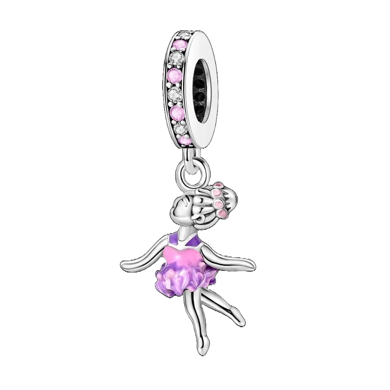 Charm Bailarina de Ballet Diamantada