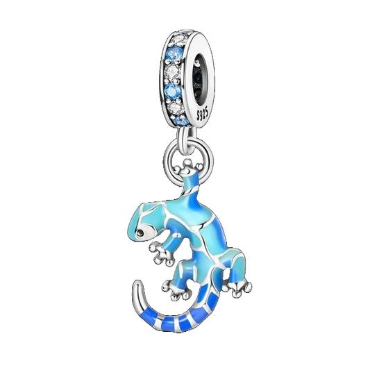 Charm Lagarto Azul