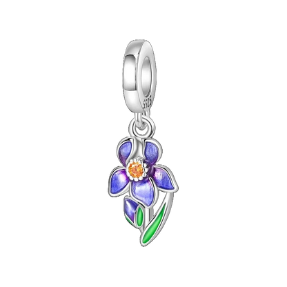 Charm Flor Violeta