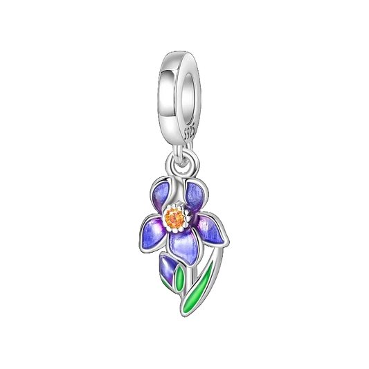 Charm Flor Violeta