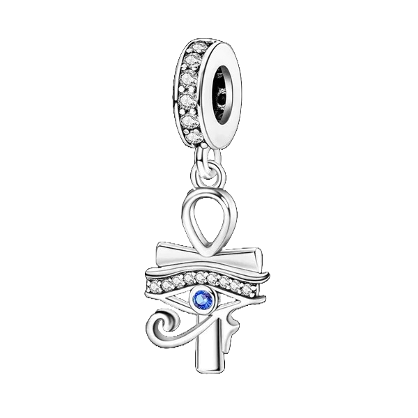 Charm Ojo Horus y Cruz Anj