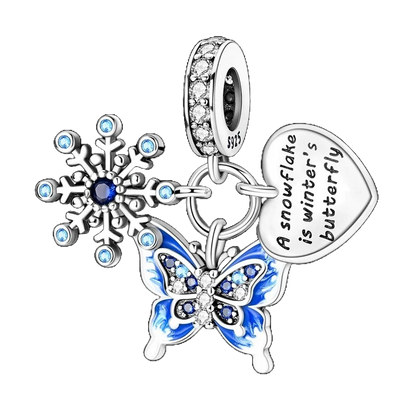 Charm Copo, Mariposa y Corazon