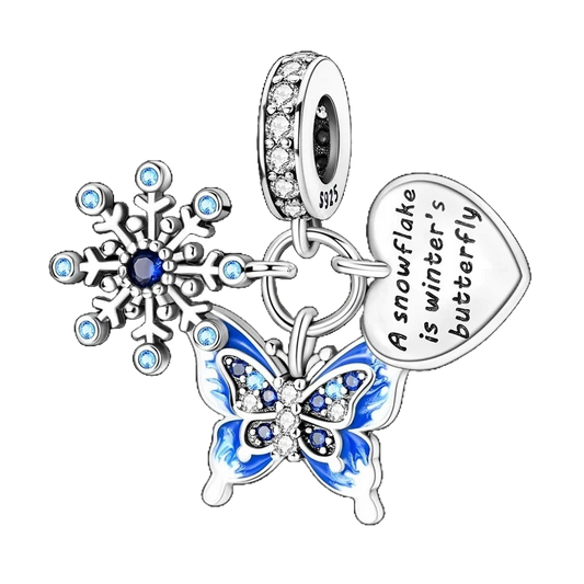 Charm Copo, Mariposa y Corazon