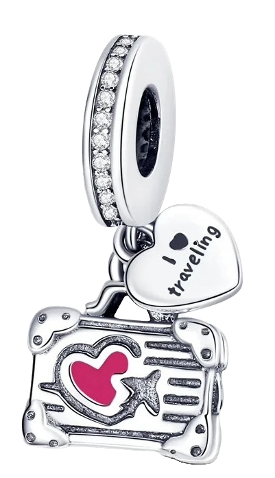 Charm Maleta "I Love Traveling"