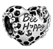 Charm Corazón "Bee Happy"