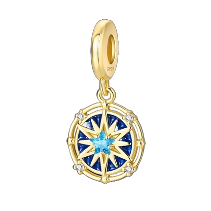 Charm Estrella Azul y Galaxia