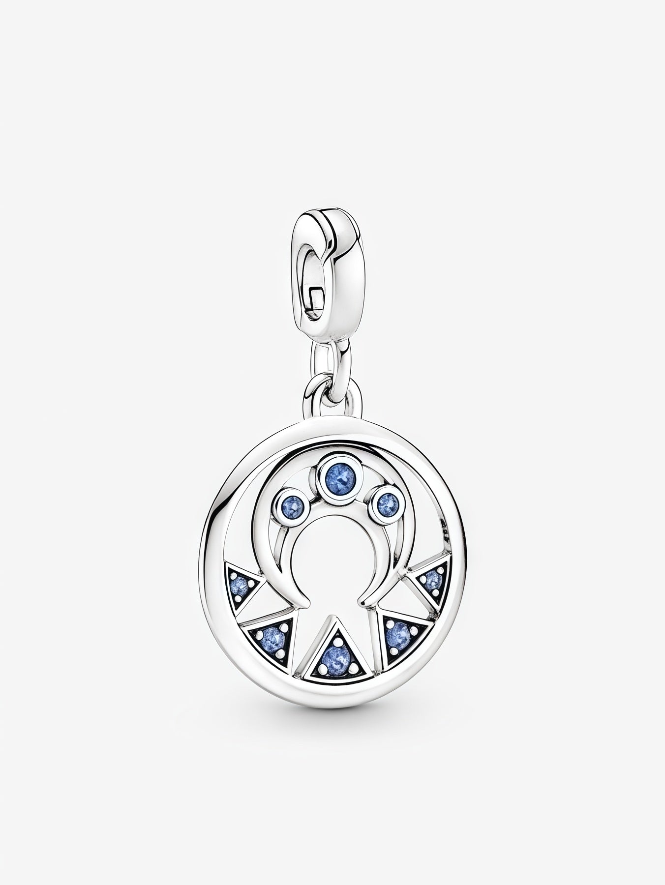 Charm Luna y Triangulos Diamantados