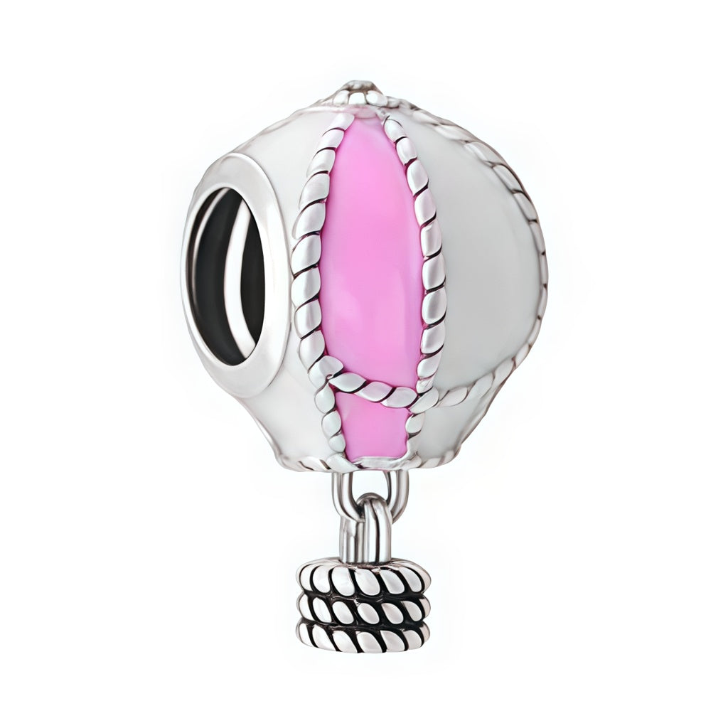 Charm Globo Aerostatico Rosa