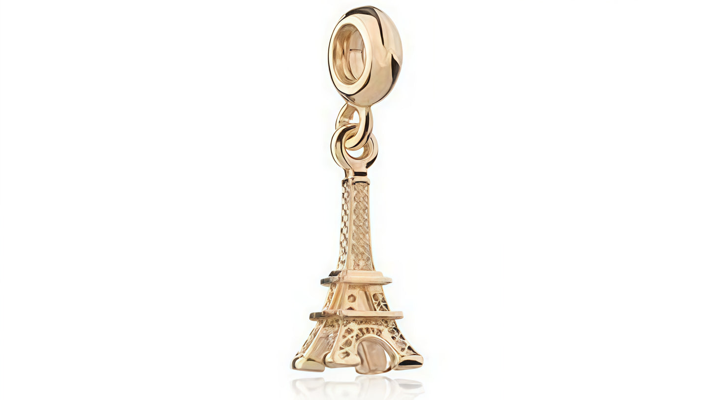 Charm Torre Eiffel Dorada