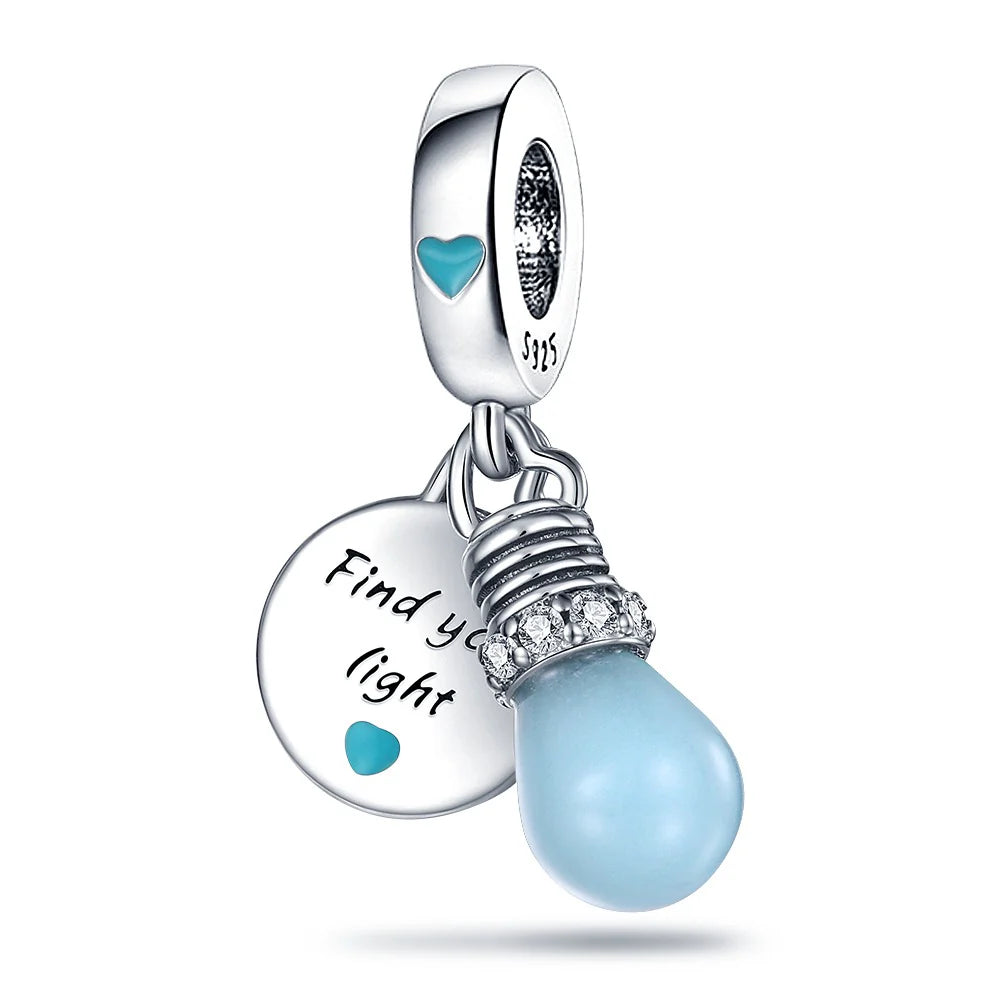 Charm "Encontrando tu luz" Fluorescente