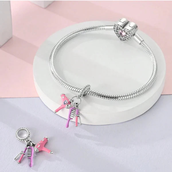 Charm Estilista Rosa