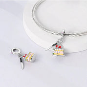 Charm Pastel de Cumpleaños "Happy Birthday"