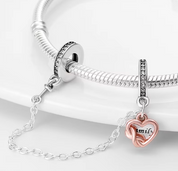 Cadena de Seguridad Corazón Infinito