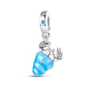 Charm Cangrejo Azul Cielo